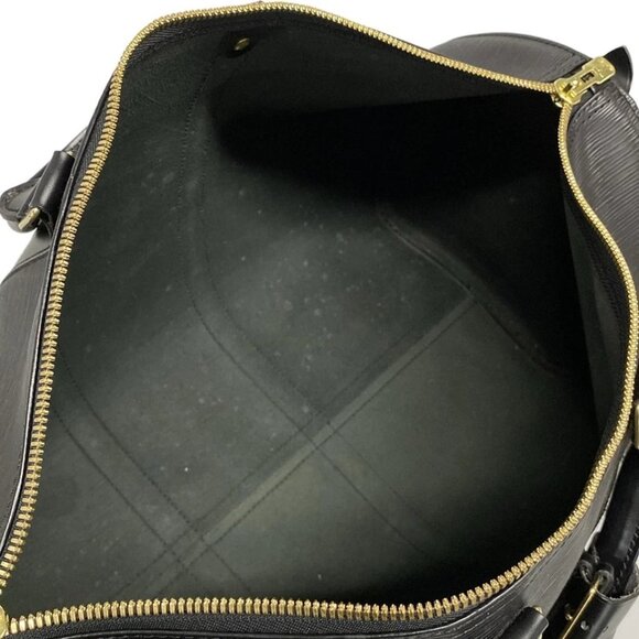 LOUIS VUITTON Keepall 45 Noir Epi Boston Bag 742-051725 - Picture 11 of 14